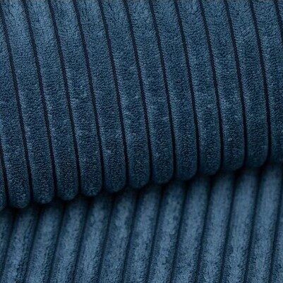 Footstool: Lux Cord - Image 3